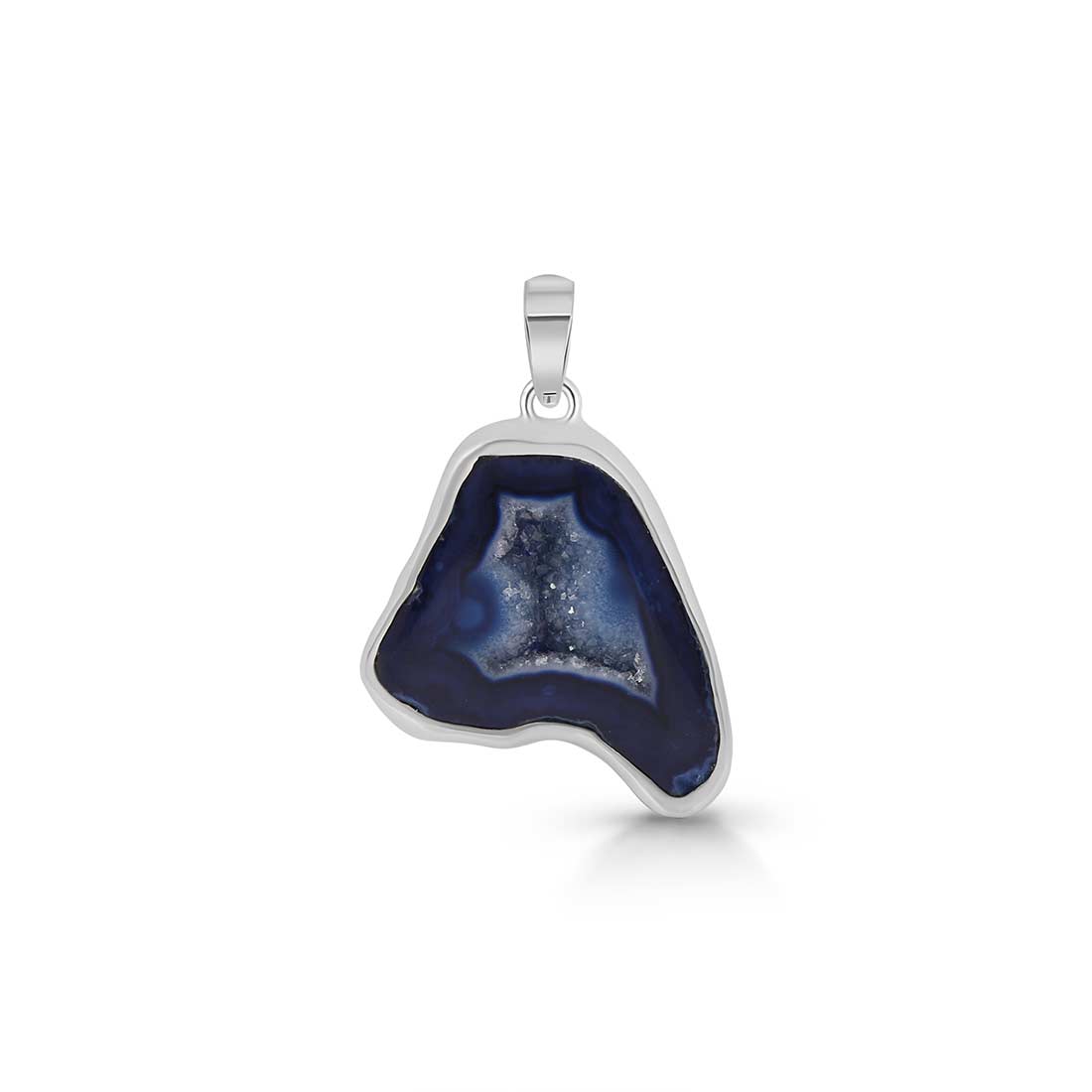 Blue Agate Pendant-(ABU-P-24.)